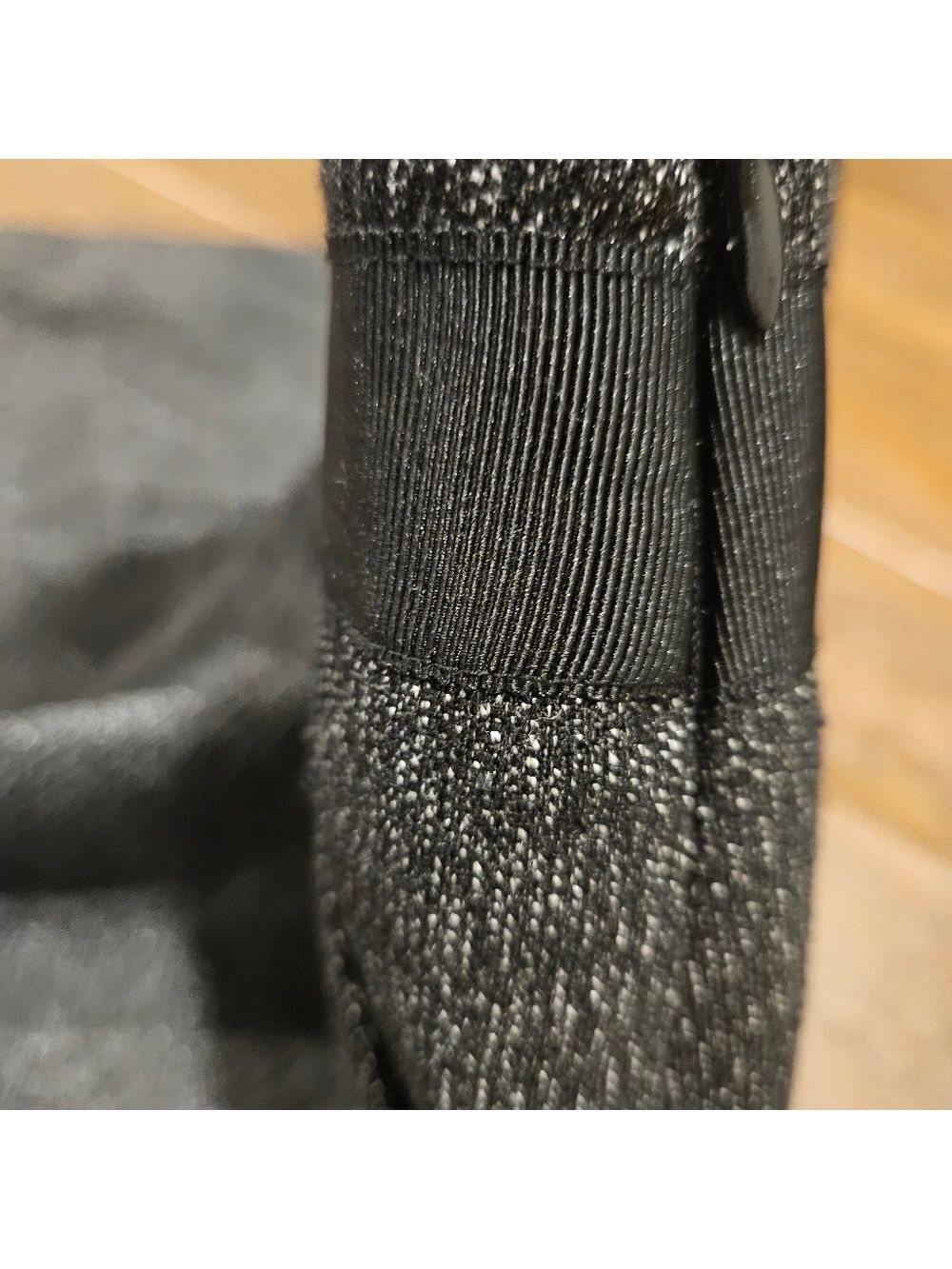 THE LIMITED WOMEN'S BLACK/GREY TWEED ABOVE THE KNEE SKIRT SIZE 12 - Picture 7 of 8